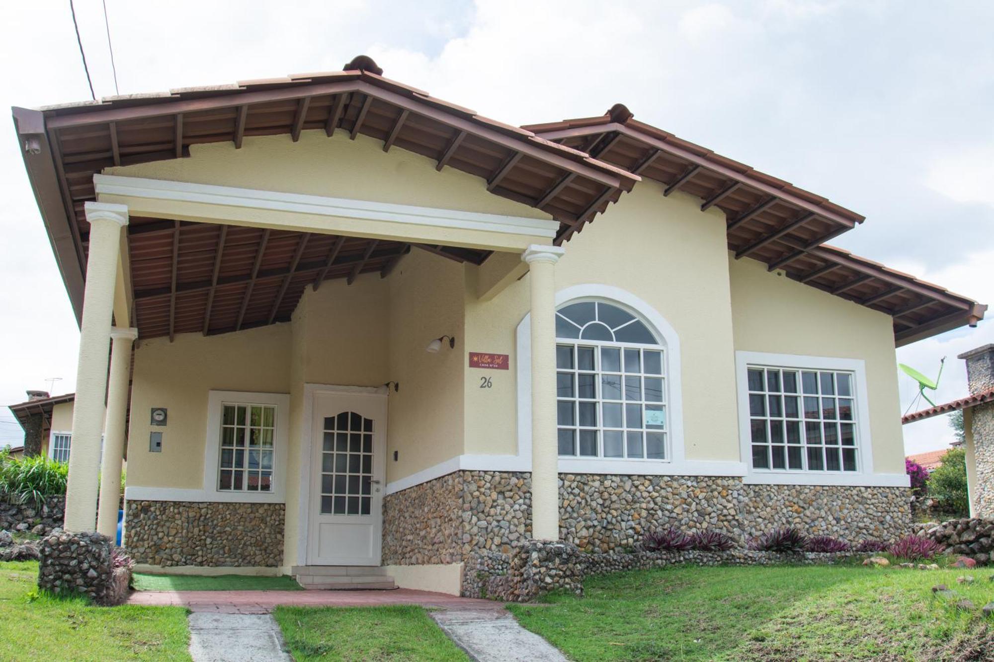 Casa Estilo Cabana “Villa Sol” En Alto 下博克特 外观 照片